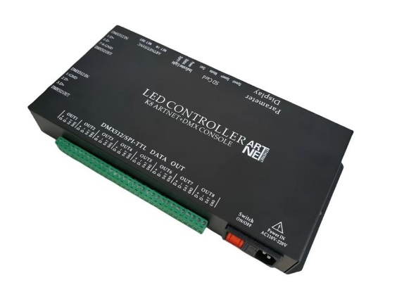 K8 Artnet + DMX LED controller